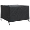 vidaXL Funda para muebles Negro 99 x 99 x 60 cm Tela Oxford 420D
