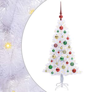 vidaXL &Aacute;rbol de Navidad artificial con 150 LED 120 cm PVC y Acero