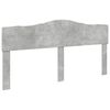 vidaXL Cabecero Gris Concreto Madera de ingenier&iacute;a