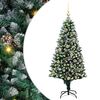 vidaXL &Aacute;rbol de Navidad artificial Verde 150 cm PVC y Acero y Pl&aacute;stico