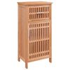 vidaXL Mueble de ba&ntilde;o madera maciza de nogal 42x29x82 cm