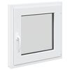 vidaXL Ventana de s&oacute;tano RISOR 50 x 50 cm PVC y vidrio Blanco