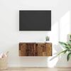 vidaXL Mueble de TV Montado en la Pared Madera Vieja 60 x 31 x 29.5 cm