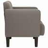 vidaXL Sill&oacute;n con reposabrazos gris claro 54 cm tejido de pana