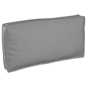 vidaXL Coj&iacute;n Gris 120 x 60 x 12 cm Tela Oxford