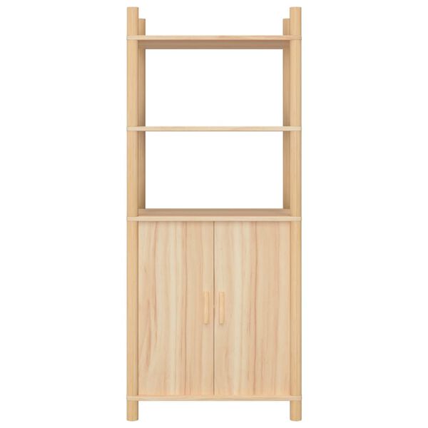 vidaXL Aparador alto madera contrachapada 60x40x141 cm