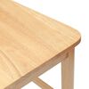 vidaXL Sillas de comedor 2 pcs Natural 48 x 49 x 95 cm