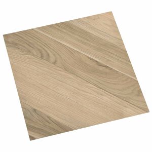 vidaXL Tableros de Suelo Marr&oacute;n 5,11 m&sup2; 55 uds. PVC