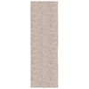 vidaXL Alfombra peluda de pelo largo moderna PAMPLONA beige 80x250 cm