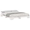 vidaXL Estructura de cama 200 x 210 cm Madera de pino macizo