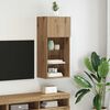 vidaXL Mueble de TV Montado en la Pared Roble artesanal