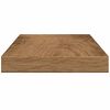 vidaXL Estantes pared 4 ud madera ingenier&iacute;a roble artisan 40x10x1,5cm