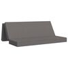 vidaXL Sof&aacute; Cama Plegable 200 x 67 x 45 cm Gris Claro
