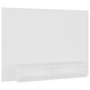 vidaXL Mueble de TV de pared madera contrachapada blanco 120x23,5x90cm