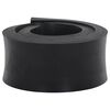 vidaXL Borde de goma para quitanieves negro 80x8x2 cm
