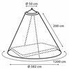 Bo-Camp Mosquitera redonda para 2 personas