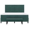 vidaXL Cama tipo Box Spring Verde oscuro 180 x 200 cm Terciopelo