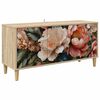 vidaXL Mueble de TV BORNE 102 x 33 x 50 cm Sonoma Madera de ingenier&iacute;a