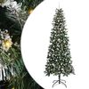 vidaXL &Aacute;rbol de Navidad artificial Verde 240 cm PVC, Pl&aacute;stico y Acero
