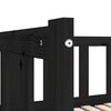 vidaXL Sof&aacute; cama nido madera maciza de pino negro 90x200 cm