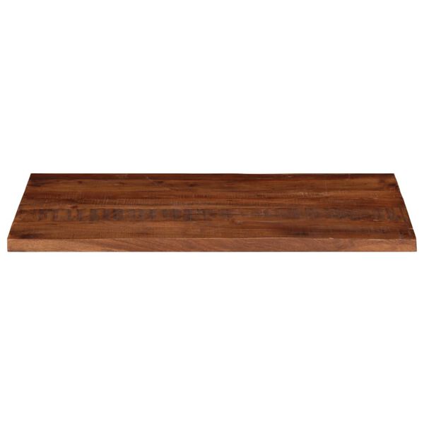 vidaXL Tablero mesa rectangular madera maciza reciclada 120x50x3,8 cm