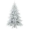 vidaXL &Aacute;rbol de Navidad artificial con ramas articuladas 240 cm
