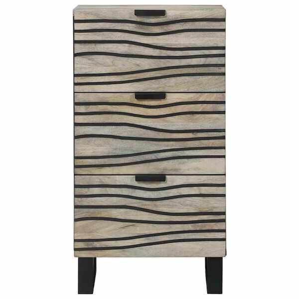 vidaXL Gabinetes y estantes de almacenamiento de medios Blanco y Negro