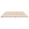vidaXL Estructura de cama Blanco 160 x 200 cm Madera maciza de pino