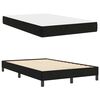 vidaXL Cama tipo Box Spring con colch&oacute;n Negro 120 x 200 cm tela