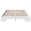 vidaXL Estructura de cama 120 x 190 cm Madera de pino macizo
