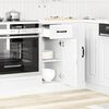 vidaXL Mueble bajo de cocina Kalmar madera de ingenier&iacute;a blanca