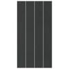 vidaXL Lona para el fondo de la piscina Negro 820 x 420 x 0,1 cm