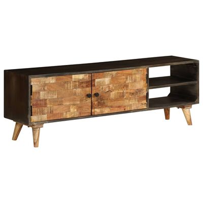 vidaXL Mueble para TV de madera maciza de mango 140x30x45 cm