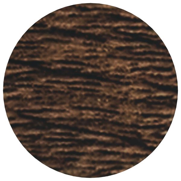 vidaXL Cubierta de Tornillo Autoadhesiva 12 pcs Roble Marr&oacute;n