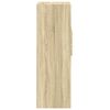 vidaXL Aparador alto madera de ingeniería roble Sonoma 50x42,5x124 cm