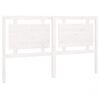 vidaXL Cabecero de cama madera maciza de pino blanco 165,5x4x100 cm