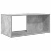 vidaXL Juego de Mesas de Centro 2 pcs Gris Concreto