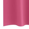 vidaXL Cortinas Opacas con Anillas 2 pcs Rosa Brillante 140 x 140 cm