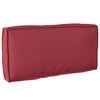 vidaXL Coj&iacute;n Rojo vino 80 x 40 x 12 cm Tela Oxford