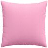 vidaXL Cojines de sof&aacute; 2 pcs Rosa 60 x 60 cm tela