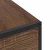 vidaXL Armario de Noche Roble Marr&oacute;n 40 x 27 x 76 cm