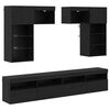 vidaXL Unidades de pared para TV 6 uds. Roble artisan