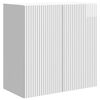 vidaXL Armario de pared Blanco Brillante 59 x 31 x 60 cm