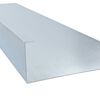 vidaXL Valla para caracoles de acero galvanizado 261x25 cm