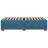 vidaXL Estructura de cama de terciopelo azul 100x200 cm