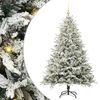 vidaXL &Aacute;rbol de Navidad Artificial Pre-iluminado con Juego de Bolas