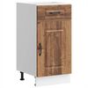 vidaXL Mueble bajo de cocina Kalmar de madera antigua de ingenier&iacute;a