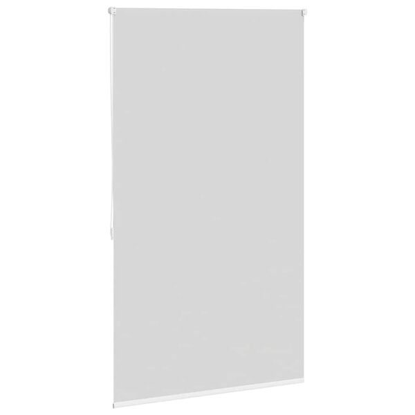 vidaXL Estor enrollable opaco 104,4x175 cm, tela, ancho 100 cm, blanco