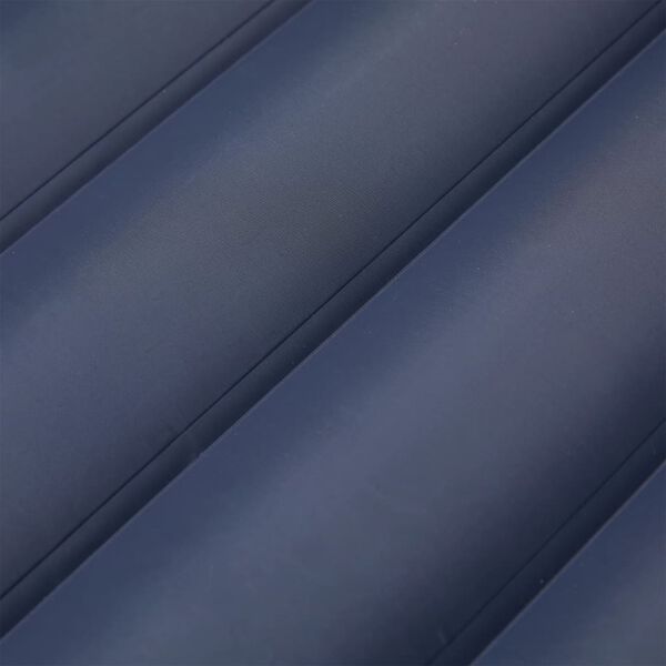 vidaXL Colch&oacute;n de camping autoinflable con con almohada 1 persona gris