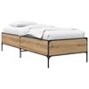 vidaXL Estructura de cama Roble artisan 80 x 200 cm